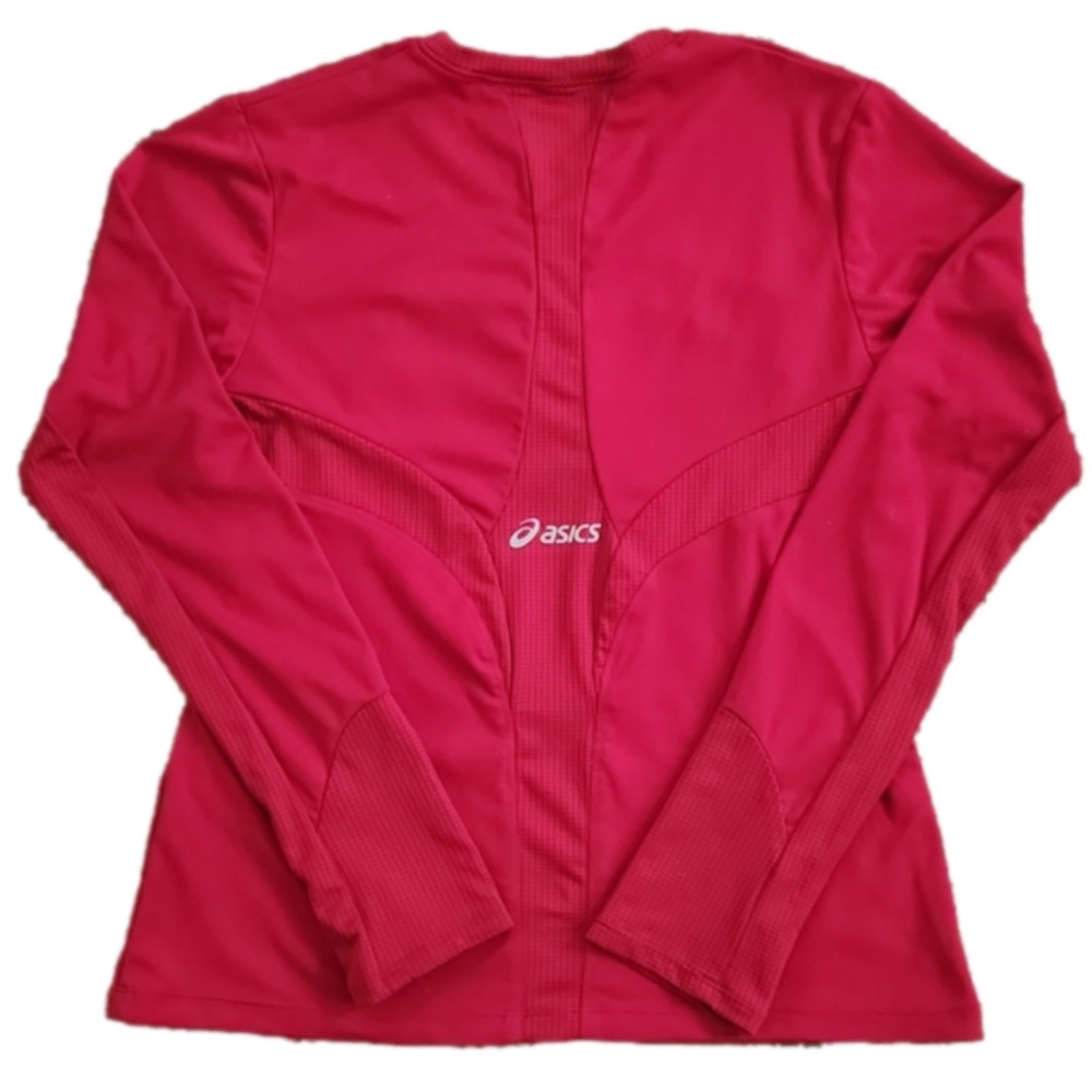 3/$20 Asics Red Workout Shirt With Mesh Inserts - Picture 2 of 8